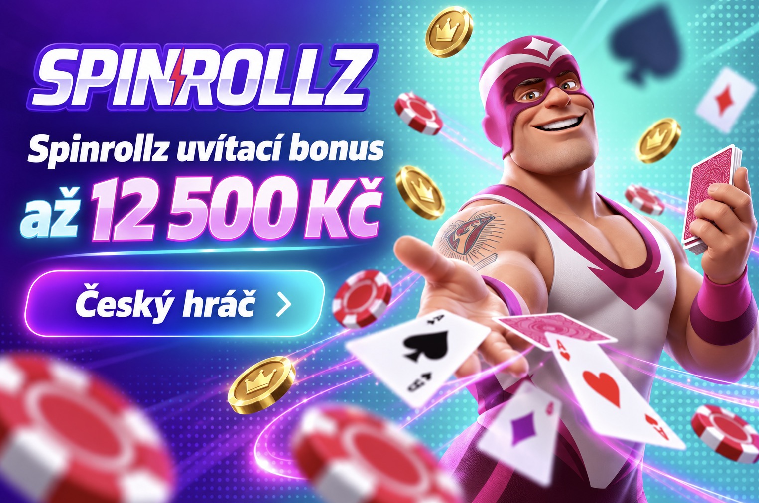 Spinrollz casino uvítací bonus (2026)